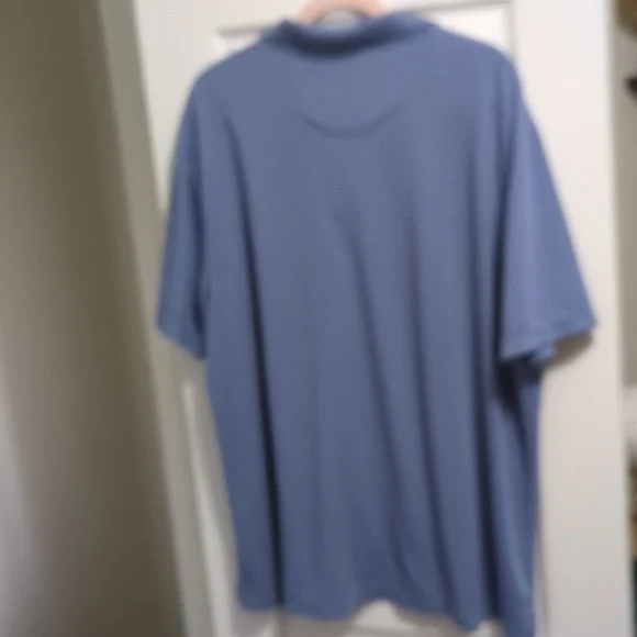 Van Heusen blue golf polo - Picture 3 of 3